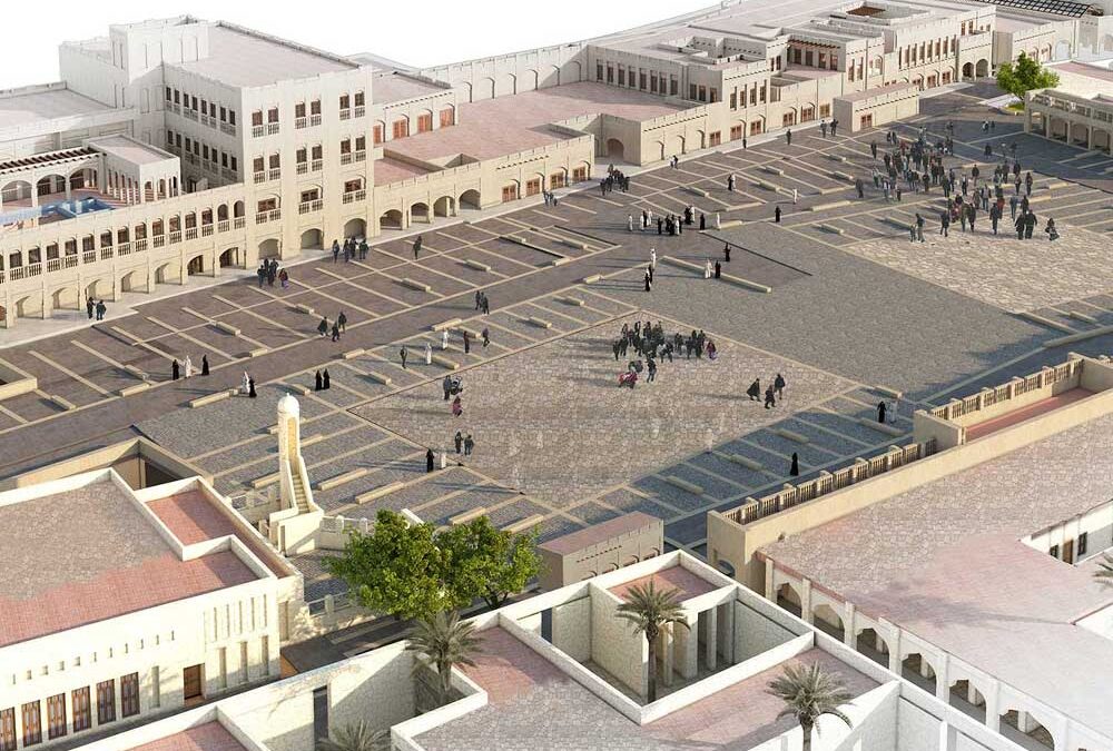 (2012-2013) Underground Parking and QNB at Al Rayyan. Full design.